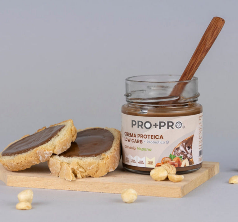 Crema proteica alla Gianduia VEGANA Keto con Probiotico – 180gr