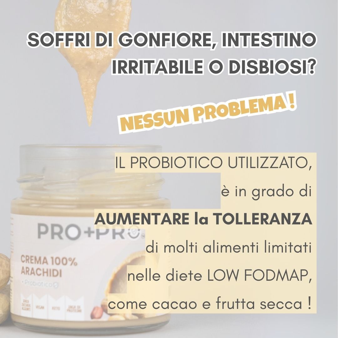 Crema 100% arachidi con Probiotico 200gr