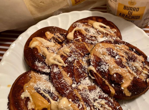 MINI PANCAKE AL CACAO
