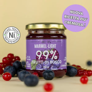 Marmel-light Frutti di Bosco Senza Zucchero 99% Frutta | Swee-thy