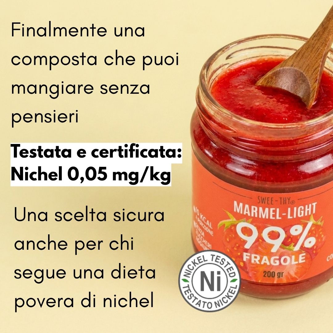 Marmel-light Fragola Senza Zucchero 99% Frutta | Swee-thy
