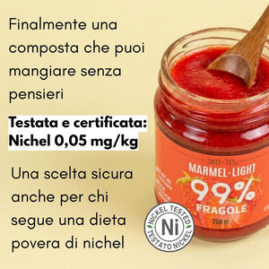 Marmel-light Fragola Senza Zucchero 99% Frutta | Swee-thy