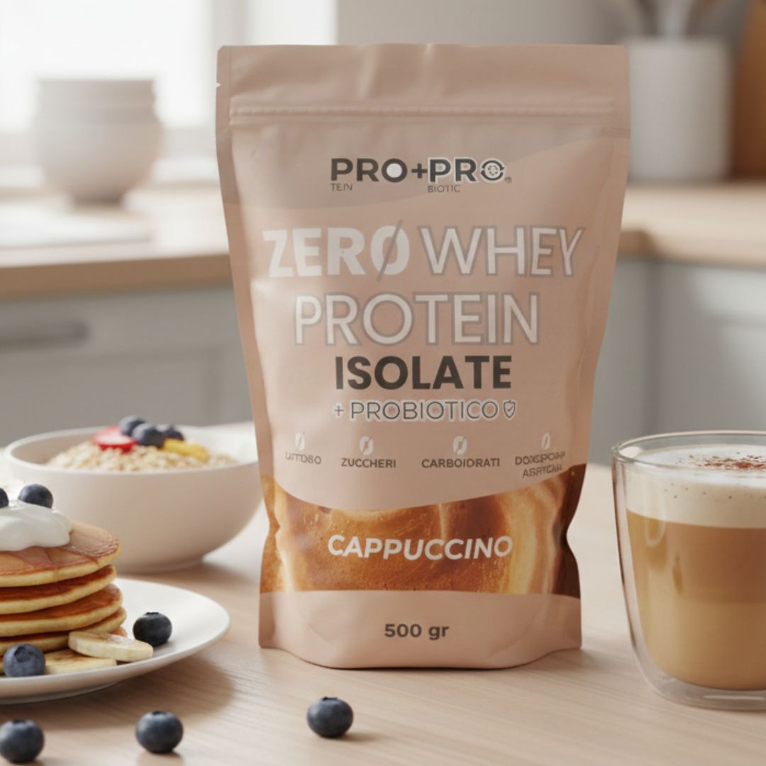 PRO+PRO ZERO WHEY PROTEIN ISOLATE Volac® con Probiotico- SENZA LATTOSIO