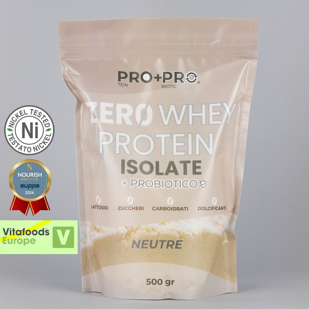 Proteine Zero Whey Isolate Senza Lattosio Volac® con Probiotico | Pro+Pro