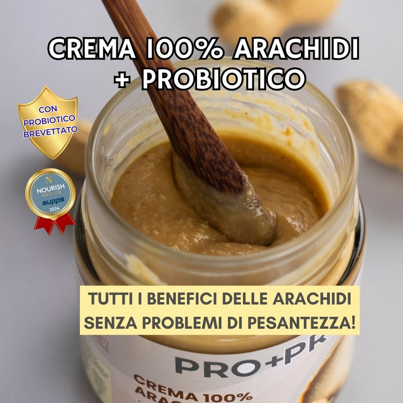 Crema 100% arachidi con Probiotico 200gr