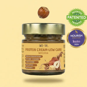 Crema proteica LOW CARB -SENZA LATTOSIO Nocciola- 200gr
