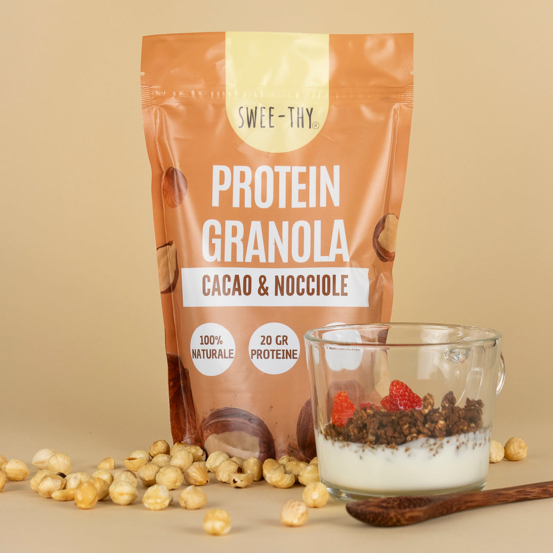 GRANOLA PROTEICA BIO cacao e nocciole -250gr