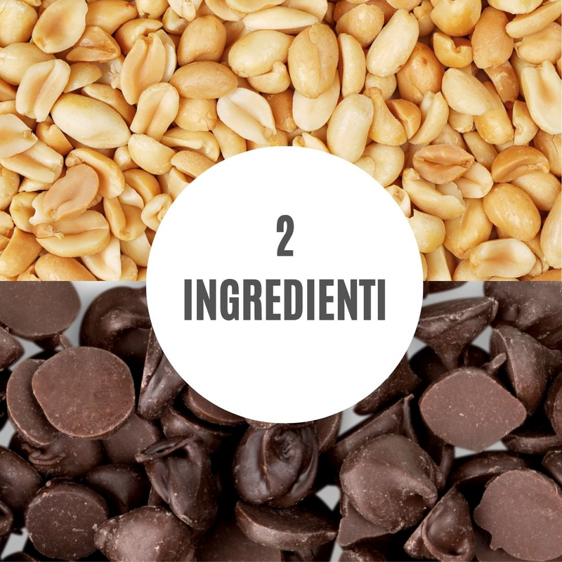 Crema di arachidi – Cioccolato fondente