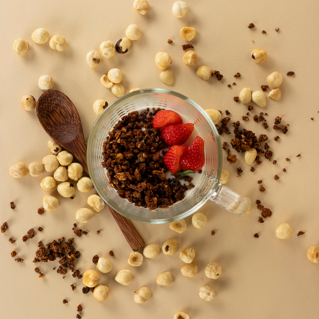 GRANOLA PROTEICA BIO cacao e nocciole -250gr