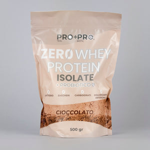 PRO+PRO ZERO WHEY PROTEIN ISOLATE Volac® con Probiotico- SENZA LATTOSIO