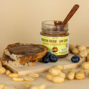 Crema proteica KETO Arachidi e Cioccolato Vegan – 200gr