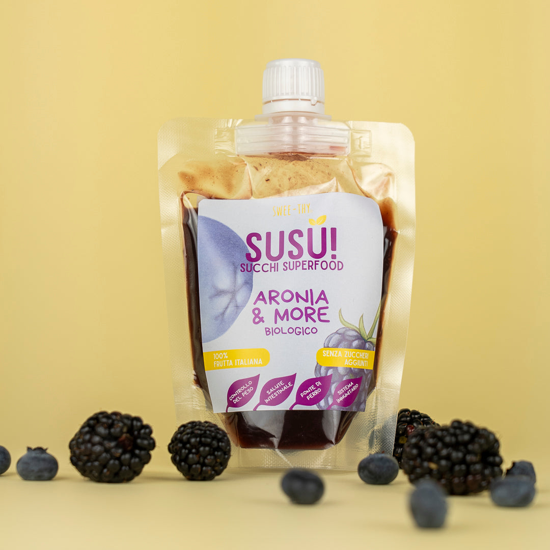 Succhi Superfood Biologici di Aronia - 130ml