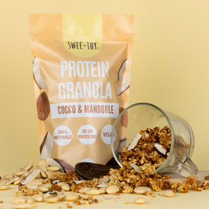 GRANOLA PROTEICA BIO cocco e mandorle -250gr