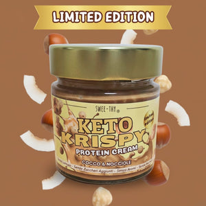 Crema proteica KETO KRISPY Cocco & Nocciola- 200gr