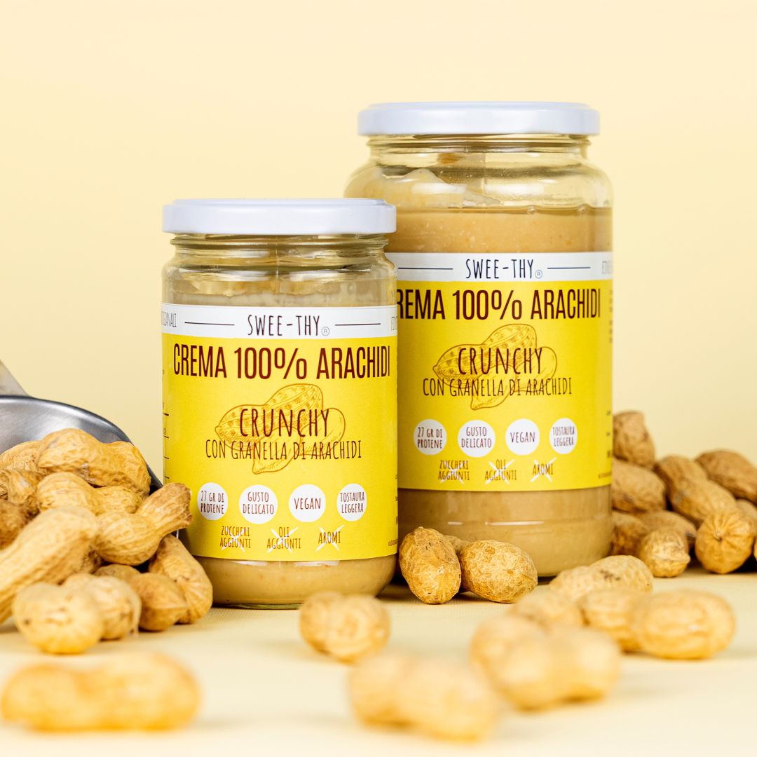 Crema 100% arachidi – Crunchy