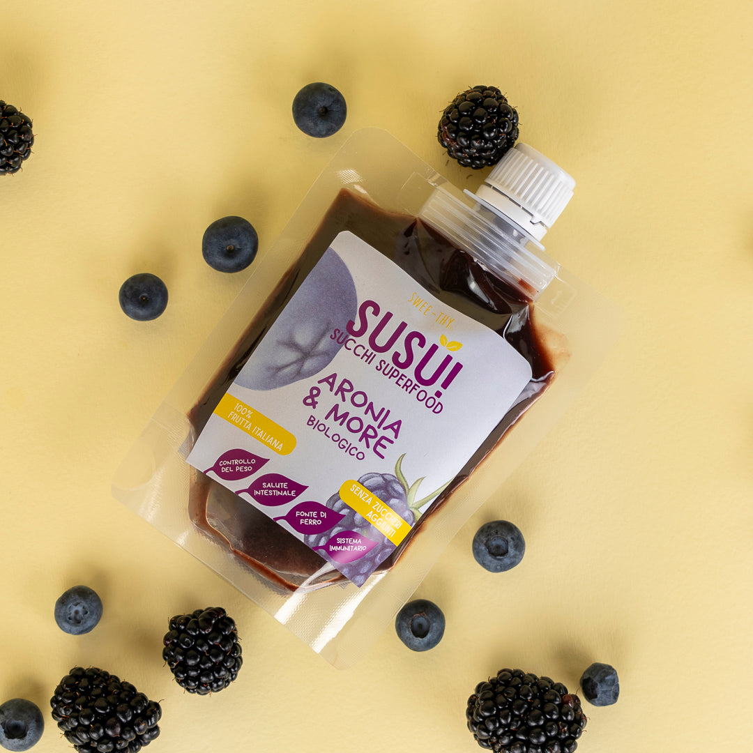 Succhi Superfood Biologici di Aronia - 130ml