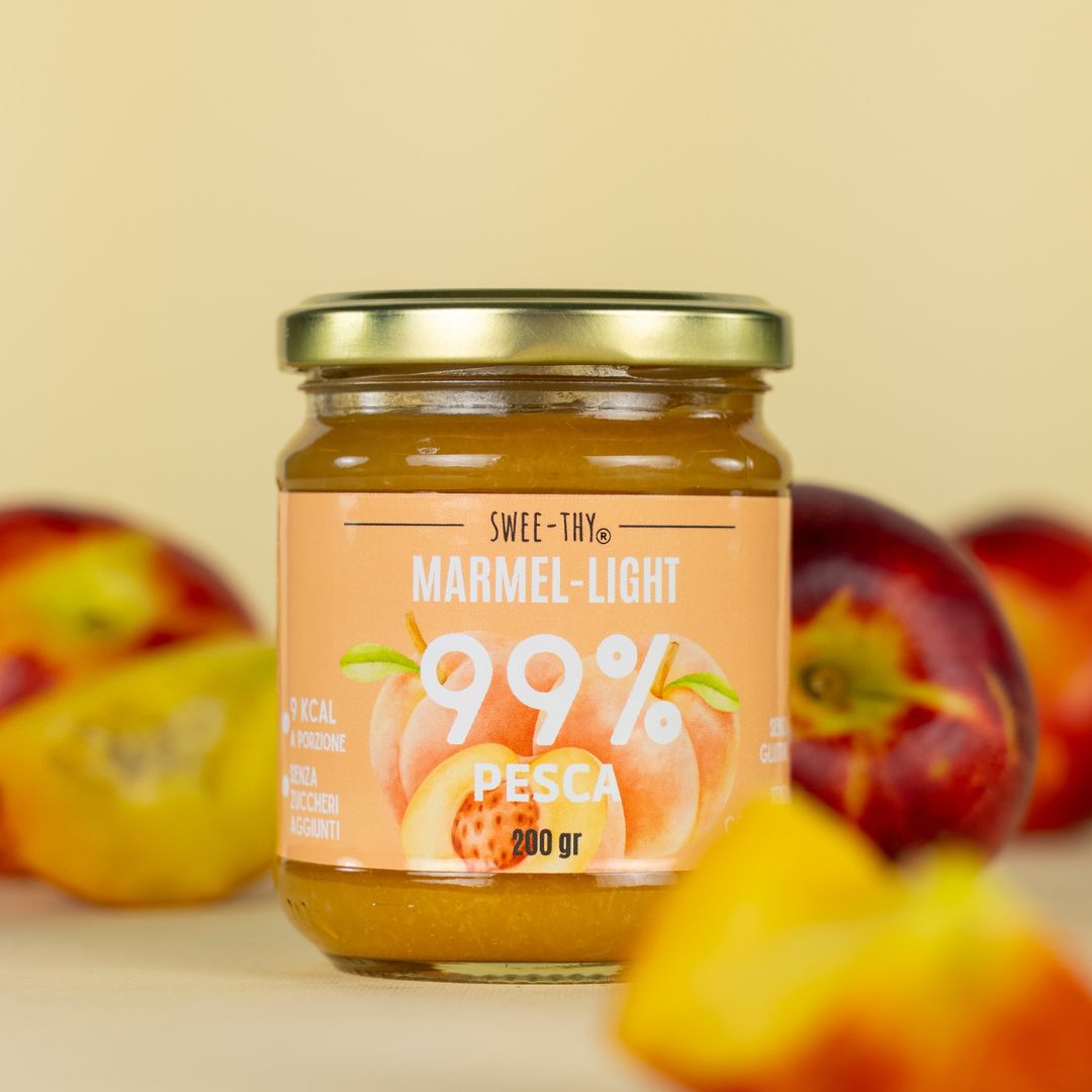 Marmel-light pesca gialla 200gr
