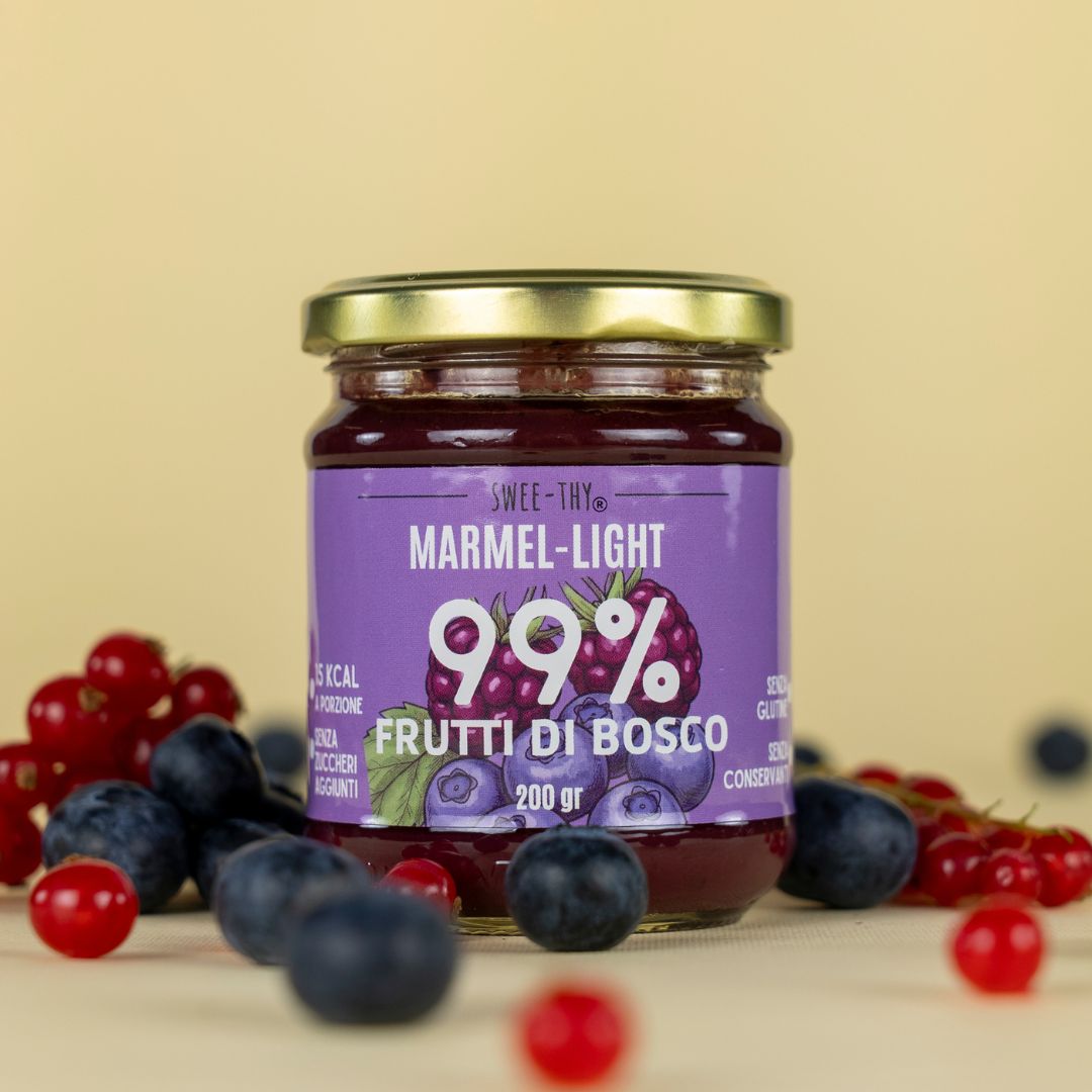 Marmel-light frutti di bosco 200gr