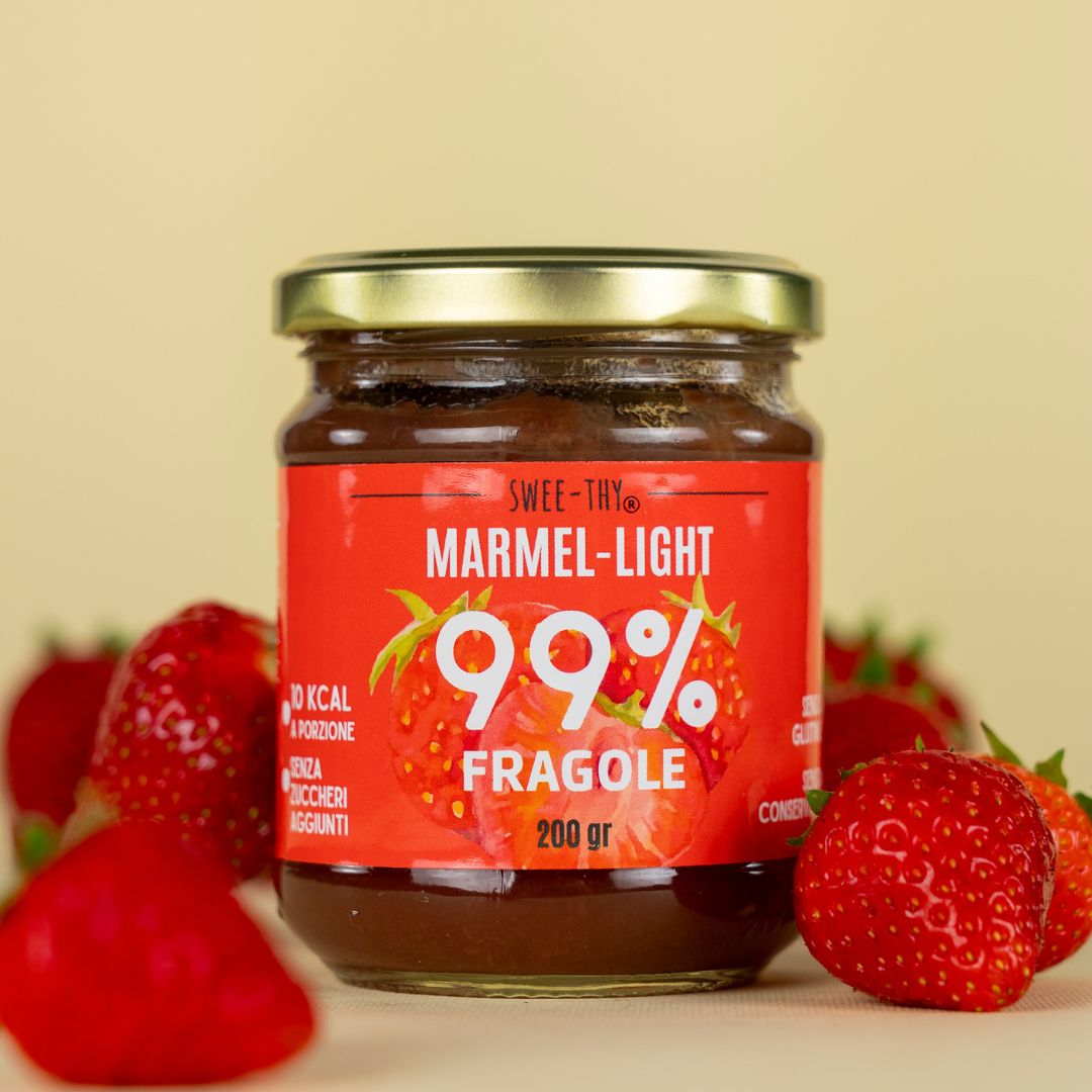 Marmel-light fragola 200gr