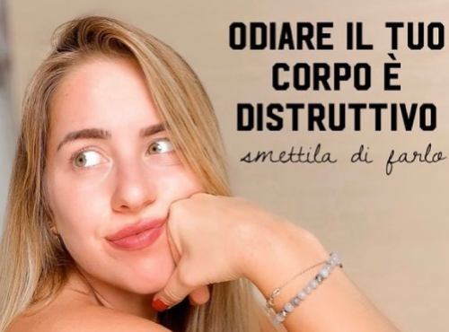 ODIARE IL TUO CORPO E’ DISTRUTTIVO