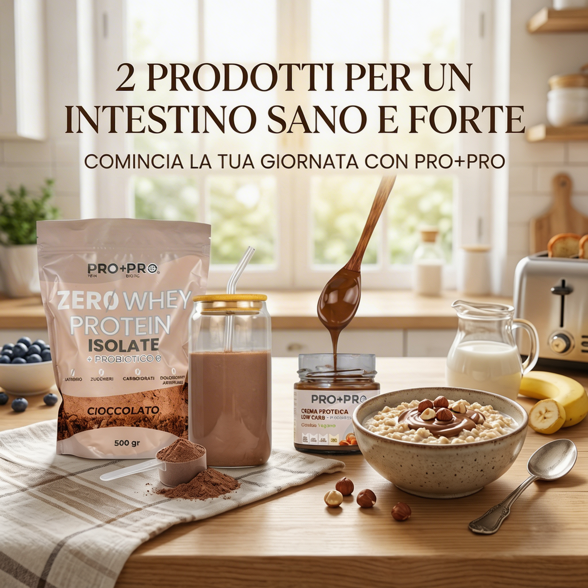 Box Intestino Sano: Proteine e Crema Probiotica | Pro+Pro