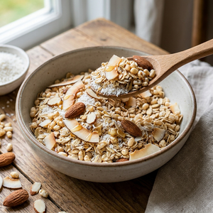 MUESLI PROTEICO- COCCO & MANDORLE 250gr