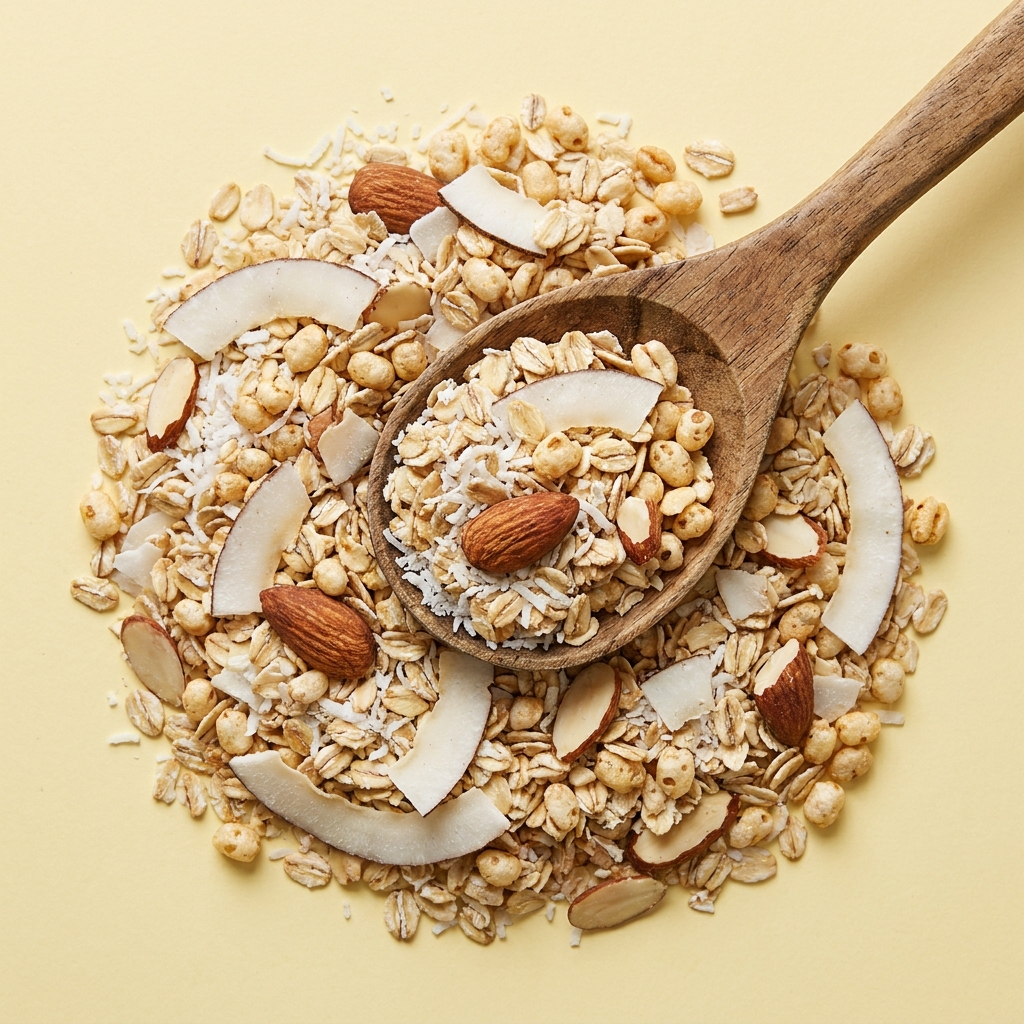 MUESLI PROTEICO- COCCO & MANDORLE 250gr