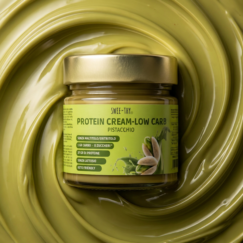 Crema proteica LOW CARB - SENZA LATTOSIO Pistacchio- 200gr