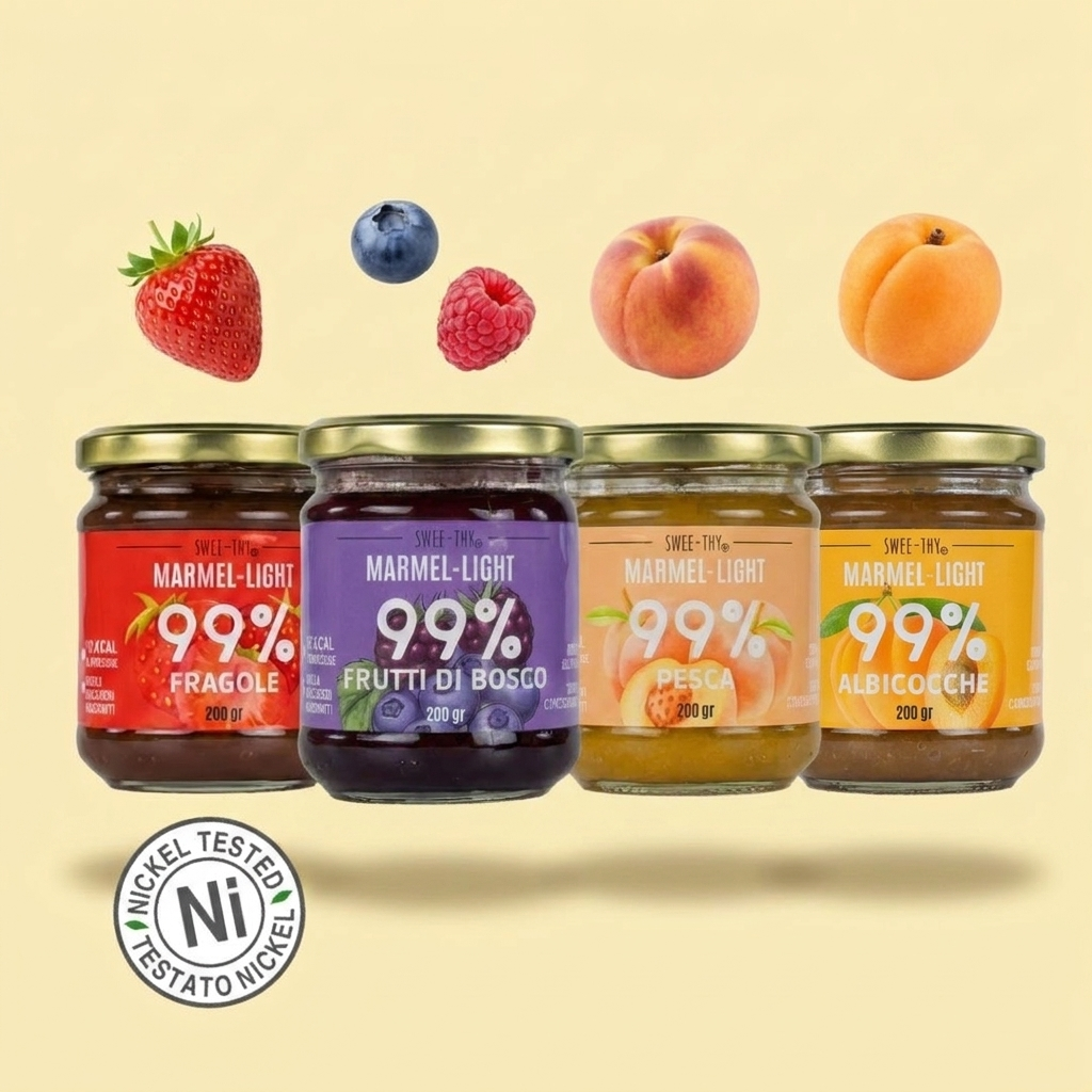 Box Marmellate Light Senza Zucchero 99% Frutta | Swee-thy